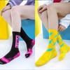 Sportshouse esportes casa tubo feminino umidade absorvente desodorante correndo lazer esportes moda meias