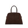 Bolso Tote de Gamuza Personalizado Estilo Nuevo Cuero Genuino Gran Capacidad para Mujer Trabajo Ropa de Trabajo Bolso de Mano Bolso de Mano para Mujer