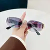 Óculos de Sol Estilo Y2K Milênio Europeu e Americano Olho de Gato, Nicho Futurista Retro Mercúrio High-End Óculos de Sol com Proteção UV