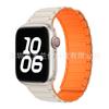 Adequado para Apple Watch 678910 Geração Silicone Magnético S12 Bloqueio de Cores Pulseira de Relógio Workwear Iwatch11
