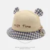 Chapéu Estilo Primavera e Outono, Chapéu de Pescador para Meninos e Meninas, Chapéu Bucket de Sol Fofo e Adorável para Crianças