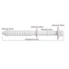 Estimulador uretral hueco con cuentas antideslizantes para hombre para uso en exteriores, diseñado para estimular y expandir la uretra, dispositivo de masturbación, juguete sexual erótico SM