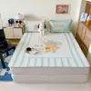 Xiangling Premium Lindo Estilo Ins Grande Dibujo Animado Látex Alfombrilla Juego de Dos o Tres Piezas, Lavable a Máquina