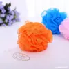 Gran stock Flor de baño de colores 20g Flor de baño suave y fácil de hacer espuma Bola de baño para fregar la espalda en la ducha