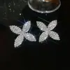 Pendientes de Botón de Flor de Diamante Brillante Estilo Coreano 2026 Nuevo Artículo Caliente Sensación de Alta Gama Pendientes para Mujer Únicos Hermosos Accesorios de Pendientes Muy Atractivos
