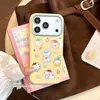 Funda de Teléfono con Soporte Magnético de Cachorro Azul Compatible con Apple 18/17PM iPhone13/14PROMAX 15/16P