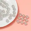 Nuevo Producto Aprox. 16 mm Acrílico Color UV Recubierto Strass Redondo Cuentas para Collar Pulsera Cadena de Teléfono Hecho a Mano