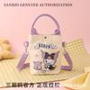 Bolsa de Mão Diária Sanrio Genuína Autorizada Mochila Ultraleve Trendyy Kitty Estudante Transversal