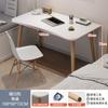 Mesa de computador para quarto de menina simples, mesa de estudo em casa para estudantes, pequena casa para aluguel de apartamento, bancada de trabalho, mesa de escritório
