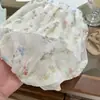 Doce IrmãzinhaCalça Floral a Óleo! Calças Antimosquito para Meninas, Estilo Verão Fino, Nova Roupa de Verão, Calças de Ar Condicionado para Meninas