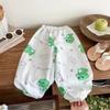 Pantalones Casuales con Estampado de Dibujos Animados para Niñas Pantalones Piratas Transpirables y Frescos de Verano para Niños Pantalones de Moda para Niños Pequeños