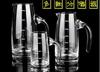 Dispensador de Bebidas Acrílico para PC com Escala Plástico Dispensador de Vinho Tinto Vinho Estrangeiro Anti-Queda Plástico Transparente Dispensador de Vinho