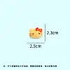Mini Pegatina de Resina Hello Kitty Forma de Galleta Bordes Redondeados Sin Rebabas Adorno para Funda de Teléfono Accesorios