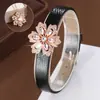 Pulsera Clásica Nueva de Moda Cruzada con Circonita Atmósfera Exquisita Versátil Pulsera para Mujer Venta Directa de Fábrica