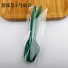 Vajilla Desechable Juego de Cuatro Piezas Cuchillo y Tenedor para Bistec Cuchara Tenedor para Pastel Tenedor para Postre Tenedor para Pizza Plástico Espesado