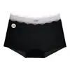 Mascarilla sin costuras de seda helada de venta caliente en verano, Pantalones cortos de seguridad para mujer, Anti-exposición, Bragas con fuelle de algodón puro antibacteriano 10A para mujer