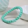 Turquesa de Magnesita de Imitación de Alta Calidad, Corte Recto, Cuentas Sueltas Vintage, Cuentas Tambor, Cuentas para Cintura, Cuentas Bodhi de Estrella y Luna para DIY, Cuentas Espaciadoras al por Mayor