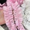 5CM de largura renda plissada chiffon renda acessórios babados boneca punho saia lateral roupas Lolita fabricantes