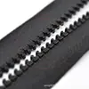 Cremallera de resina No.5 bolsillo para ropa cremallera accesorios doble apertura chaqueta de plumas cremallera larga negra 15-100cm
