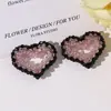 Caramelo de Dopamina Colorido con Cuentas Corazón Liso DIY Cola de Caballo Sencillo Goma para el Cabello Accesorio para el Cabello Accesorios para Pendientes