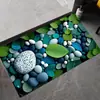 Alfombrilla de Barro Diatomeas para Entrada de Baño, Alfombrilla Absorbente de Agua para Pies, Resistente a la Suciedad, Lavable, Alfombrilla Antideslizante, Alfombrilla de Piso de Baño con Piedras 3D