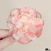 Novo Grampo de Cabelo Flor de Peônia Rosa Degradê Estilo Chinês, Acessório Atmosférico para Cheongsam, Presilha Lateral de Alto Padrão, Novo Acessório de Cabelo