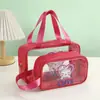 Bolsa de Maquiagem Visual Impermeável de Grande Capacidade para Celebridades da Internet, Bolsa de Higiene Pessoal Portátil para Viagem, Bolsa de Armazenamento para Cosméticos