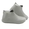 Cubrezapatos Impermeables y Antideslizantes Transfronterizos para Hombres y Mujeres, Cubrezapatos de Bota de Lluvia Engrosados y Resistentes al Desgaste para Estudiantes de Secundaria y Preparatoria, Cubrezapatos de Silicona a Prueba de Lluvia para Adultos