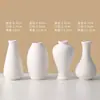 Impressão por transferência de água azul e branco porcelana artesanal materiais DIY crianças do jardim de infância arte criativa pintura cerâmica vaso em branco