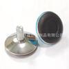 Cubierta de Acero Inoxidable de 38 mm/m8 Pata de Mueble Pie de Plástico Ajustable Pie de Estante Almohadilla Ajustable