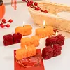 Velas de Aromaterapia para Regalo de Año Nuevo, Souvenirs Aromáticos Creativos Hechos a Mano, Diseños de Fragancias de Año Nuevo de Riqueza y Prosperidad
