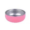 Bol de Silicona para Comida de Bebé Transfronterizo, Bol Desmontable para Alimentos Complementarios Infantiles, Bol para Alimentos Complementarios, Bol de Fondo Plano de Acero Inoxidable 304, Vajilla