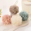 Flor de Baño Esponja de Baño Serie de Colores Especiales Shuqi Bola de Baño Raspador de Espalda para Baño Fabricante Venta al por Mayor Flor de Baño Artículos de Baño