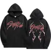 Sudadera con capucha y dobladillo acanalado del grupo Stray Kids 2025 Nueva en stock