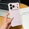 Adequado para iPhone 18 Pro Max, Capa Magnética para Celular com Padrão Ondulado e Toque de Pele, Toque Premium Apple 17, Capa Protetora Anti-Queda 16