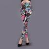 Leggings de Moda para Mujer con Estampado de Letras Inglesas Seda de Leche Suave Elásticos Grandes Ropa Exterior Pantalones de Mujer Primavera y Otoño Delgados Pantalones de Mujer