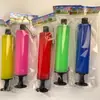 Bomba de Aire Pequeña Mini, Inflador Manual de Plástico Ecológico Nuevo Empuje Manual, Accesorios para Globos de Juguete