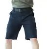 2026 Aliexpress Verano Pantalones Deportivos Tácticos de Múltiples Bolsillos para Hombre Estilo Commuter Pantalones Cortos de Trabajo Rectos en Stock