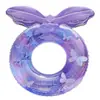 Fábrica de Yiwu Nuevo Anillo de Natación con Respaldo de Mariposa de Ensueño Anillo de Natación Inflable para Niñas Engrosado Venta al por Mayor