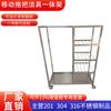 Rack Personalizado para Louças Sanitárias Rack de Toalhas Aço Inoxidável 304 Bandeja de Água Removível Rack de Drenagem Rack de Panos Rack de Mop Rack de Vassoura