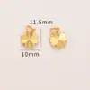 Cor forte e duradoura areia dourada acessórios para joias diy pingente de colar trevo pulseira de ouro antigo pulseira pulseira pingente de pulseira