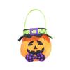 Bolsa Redonda con Capucha para Decoración de Halloween de Haobei Suministros Bolsa de Regalo de Dulces para Niños de Halloween Bolsa de Calabaza