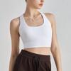 Top Esportivo com Bojo Fixo Costas em I Colete de Yoga Feminino Verão Alta Intensidade À Prova de Impacto e Anti-Queda