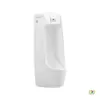 Urinal para Homens Montado na Parede ou de Chão com Sensor Automático, Urinal Cerâmico Doméstico para Adultos