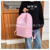 Mochila escolar de la marca NK Fashion, nueva y sencilla, combinable y de gran capacidad, para estudiantes universitarios, mochila de viaje para hombres y mujeres.