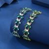 Pulsera de mariposa con incrustaciones de micro circonita súper brillante, costuras, para mujer, moda japonesa y coreana, nueva pulsera de alto sentido de lujo ligero, fábrica de origen