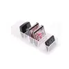 Arte de uñas, anillo de diamantes, joyero, caja de almacenamiento, organizador multifuncional para collares y pendientes, cajón transparente acrílico con compartimentos, organizador de escritorio