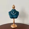 Maniquí de exhibición de collares, mostrador de exhibición de joyería para cuello, accesorios de exhibición, fotografía para transmisiones en vivo, soporte para mascotas, soporte para baberos