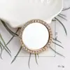 2022 nuevo espejo de amor diy accesorios de joyería para teléfono móvil incrustado con diamante perla flor lente material de belleza para teléfono móvil