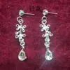 Coroa elegante de noiva Mori Super fada cocar conjunto de três peças novo colar acessórios de casamento brincos de aniversário casamento mulheres
